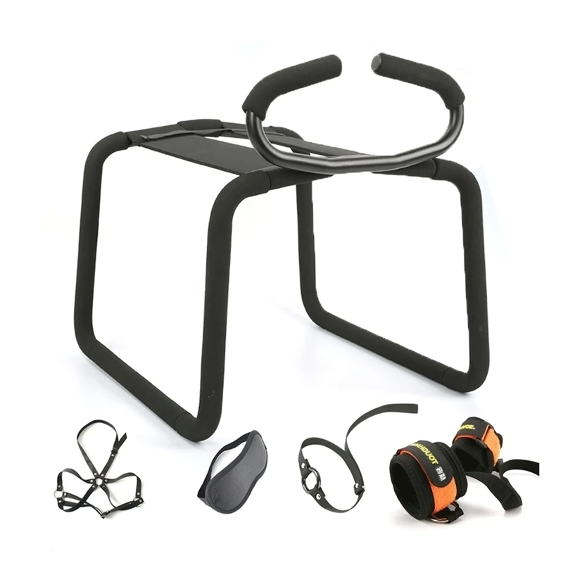 

Toughage Sex Aid Bouning Chair Detachable Bed Love Position Stool With Bondage Kit Sex Toy For Couple Fun Adult Sm Products