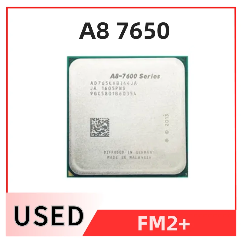 

A8-Series A8 7650 A8 7650K 3.3GHz Quad-Core CPU Processor AD765KXBI44JA Socket FM2+