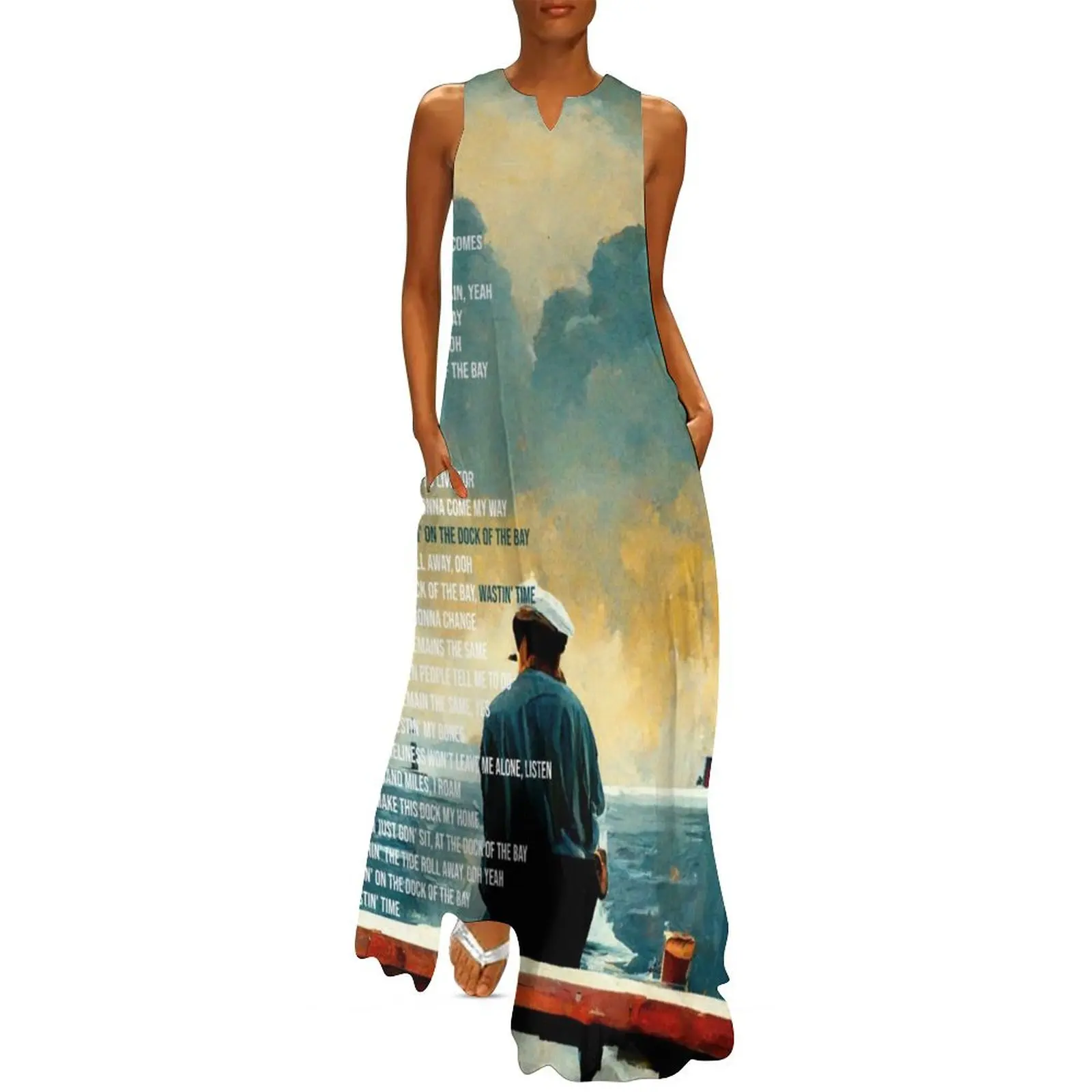 Длинное платье Dock of the Bay Платье для беременных платья выпускного вечера