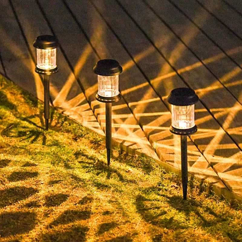

2pcs Solar Outdoor Lights Garden Lamp Solar Powered Waterproof Landscape Path Outdoor for Yard Backyard Lawn Patio Decorative