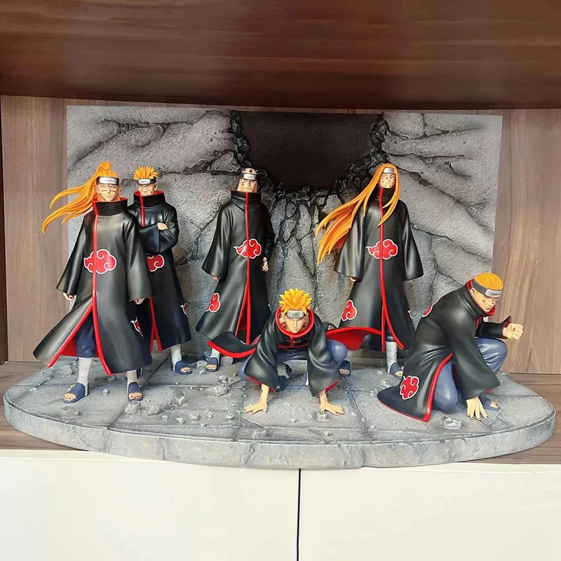 Фигурка Наруто 37 см из аниме боль экшн-фигурка ПВХ в стиле Shippuden Коллекционная