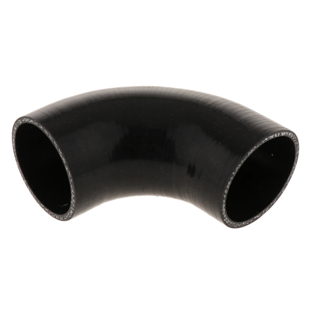 

4.0inch Length 90 Degree Silicone Elbow Reducer Hose Coupler Intercooler Pipe Turbo
