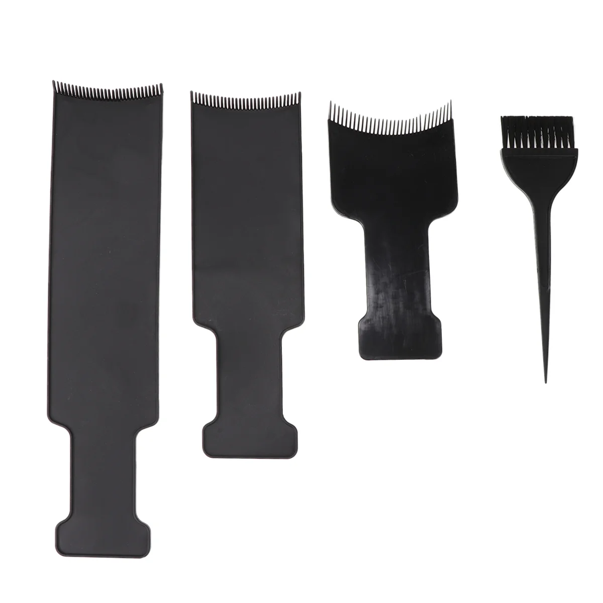Hair Board Coloring Brush Balayage Comb Dye Highlighting Dyeing Paddle Kit Sectioning Teeth Highlight Tools Salon Color Barber