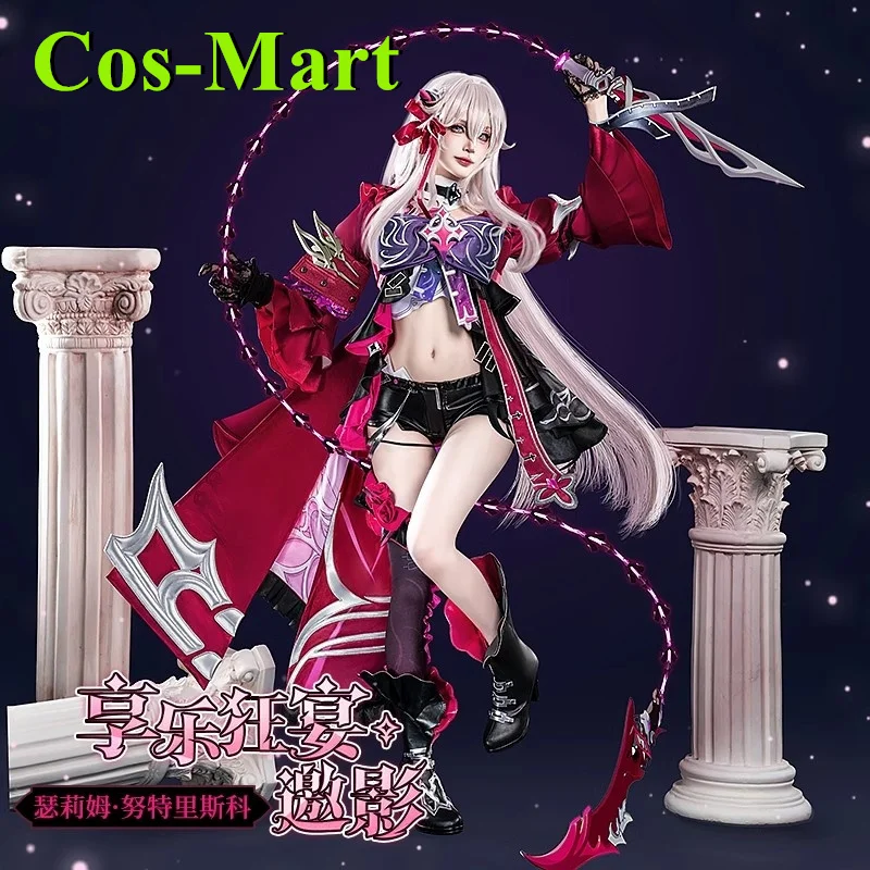 Cos-Mart Game Honkai Impact 3 Thelema Косплей Костюм Гедодистская женская одежда для ролевых игр