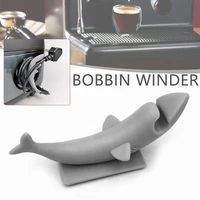 5pcs sea shark shaped cord holder kitchen winder self adhesive cable management clip wire storage holder home line organize