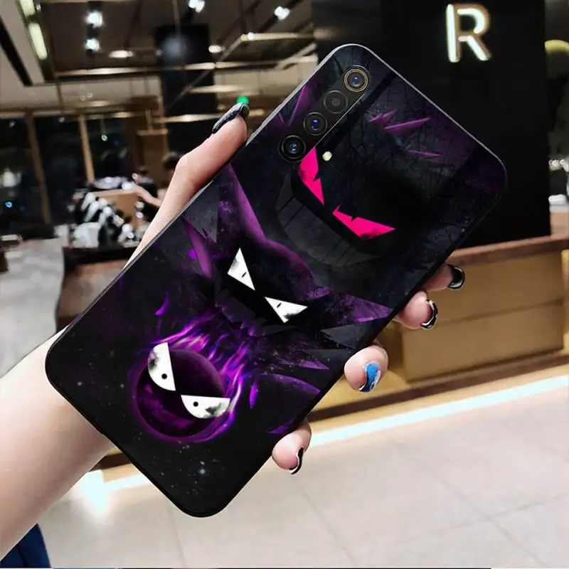 Pokemon Gengar Phone Case For OPPO Realme 6 Pro C3 5 Pro C2 RENO2-Z A11X XT