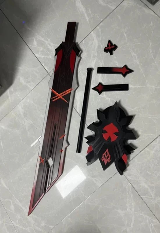 Genshin Impact оружие для косплея реквизит модель волчьего горца Хэллоуин костюмы