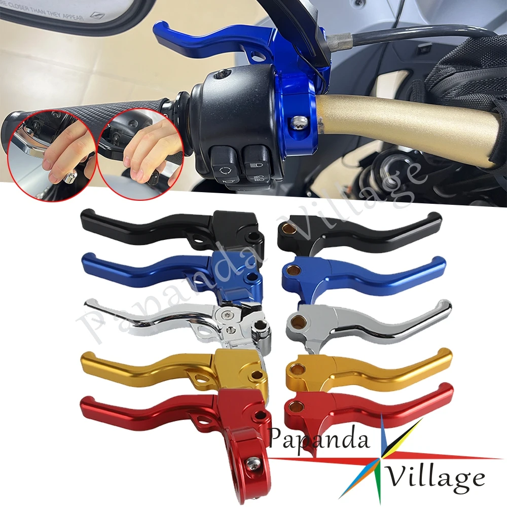 Мотоцикл Easier Pull тормозная ручка сцепления для Harley Dyna Street Bob FXDBI FXDBB FXDBP Wide Glide CVO/SE