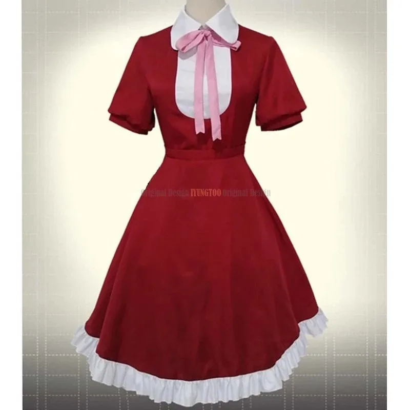 

Anime Bungo Stray Dogs Cosplay Costumes Alice Red Dress Uniform Halloween Costume Women Girls Christmas Carnival Party Dresses