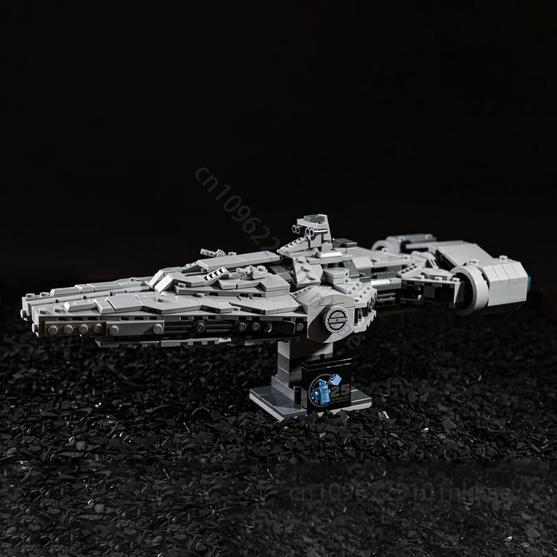 Фото НОВЫЙ Imperial Light Cruiser Дисплей Строительные блоки Модель DIY Звездный корабль Серия Космический корабль Сборка кирпичей Детские игрушки Рождественские подарки №3