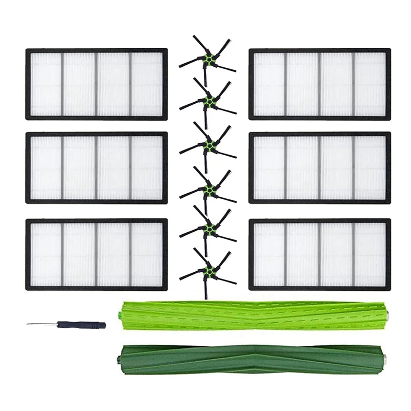 

Сменные детали, основная и боковая щетки, HEPA-фильтр, совместимый с Irobot Roomba S9 аксессуары для робота-пылесоса