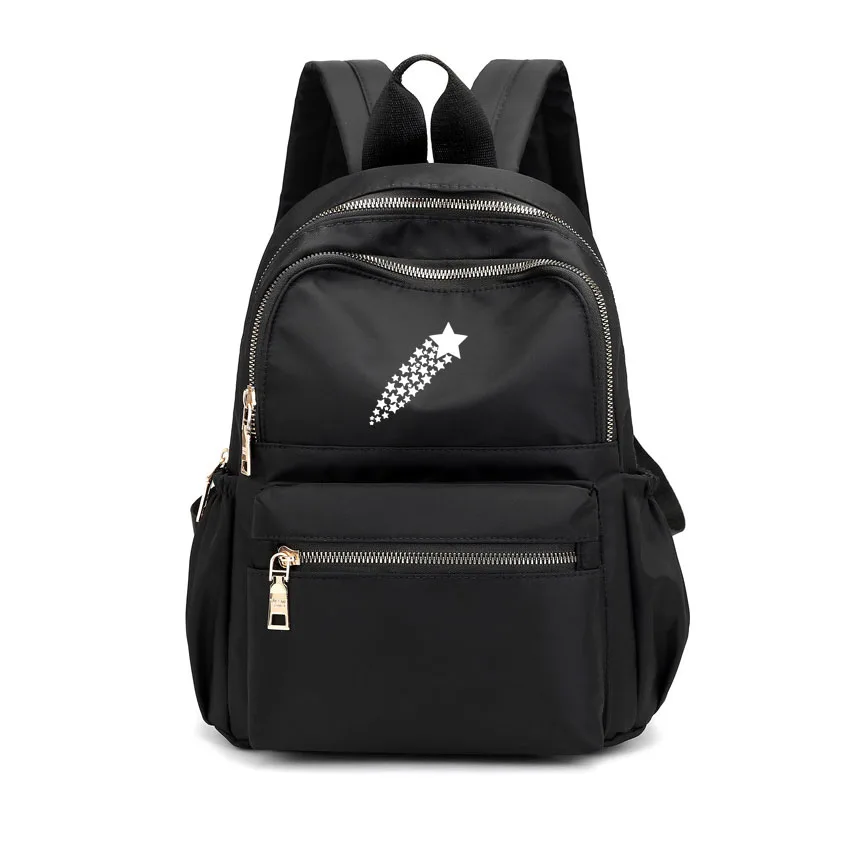 

Персональный Индивидуальный Женский рюкзак с мультяшным рисунком, пятиконечная звезда, принт с логотипом, ваша Фотосумка, высокое качество, школьная сумка «сделай сам»
