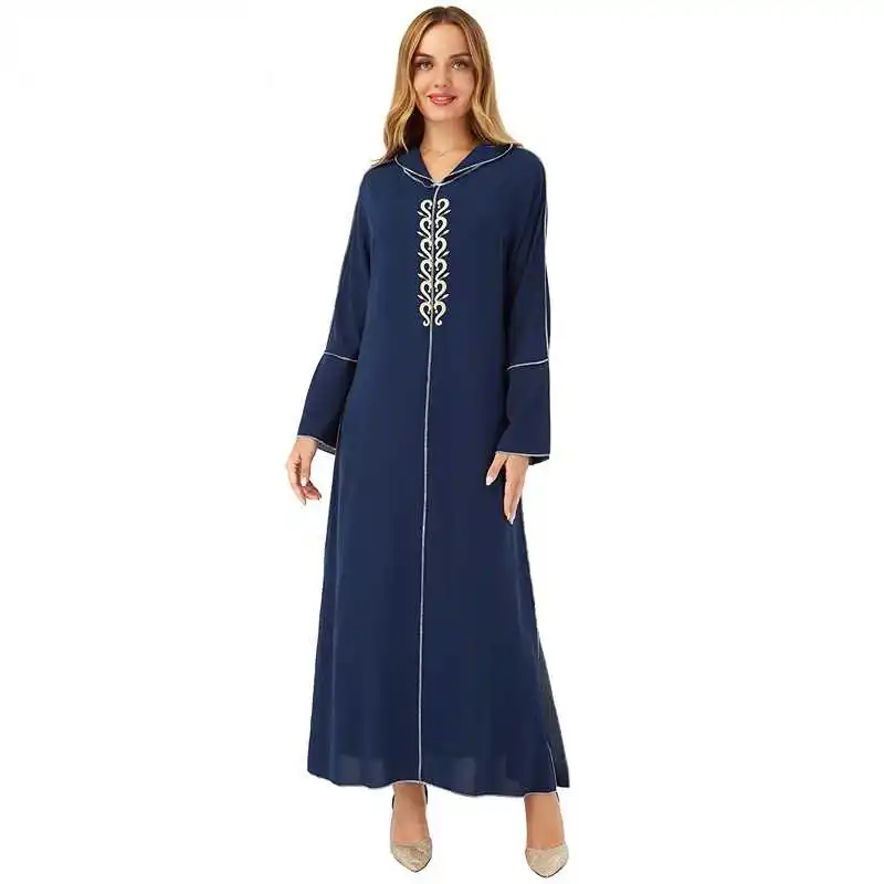 

Abaya Dubai Turkey Islam Muslim Dress Kaftan Moroccan Caftan Dresses For Women Djellaba Robe Longue Vetement Musulmane Femme