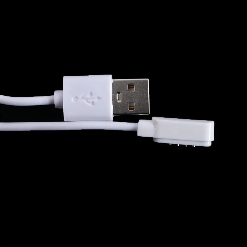 Фото Универсальный зарядный кабель USB 2.0 с магнитным 4-контактным разъемом 7.62 Space для смарт-часов Y95, KW18, KW88, KW98 DM №3
