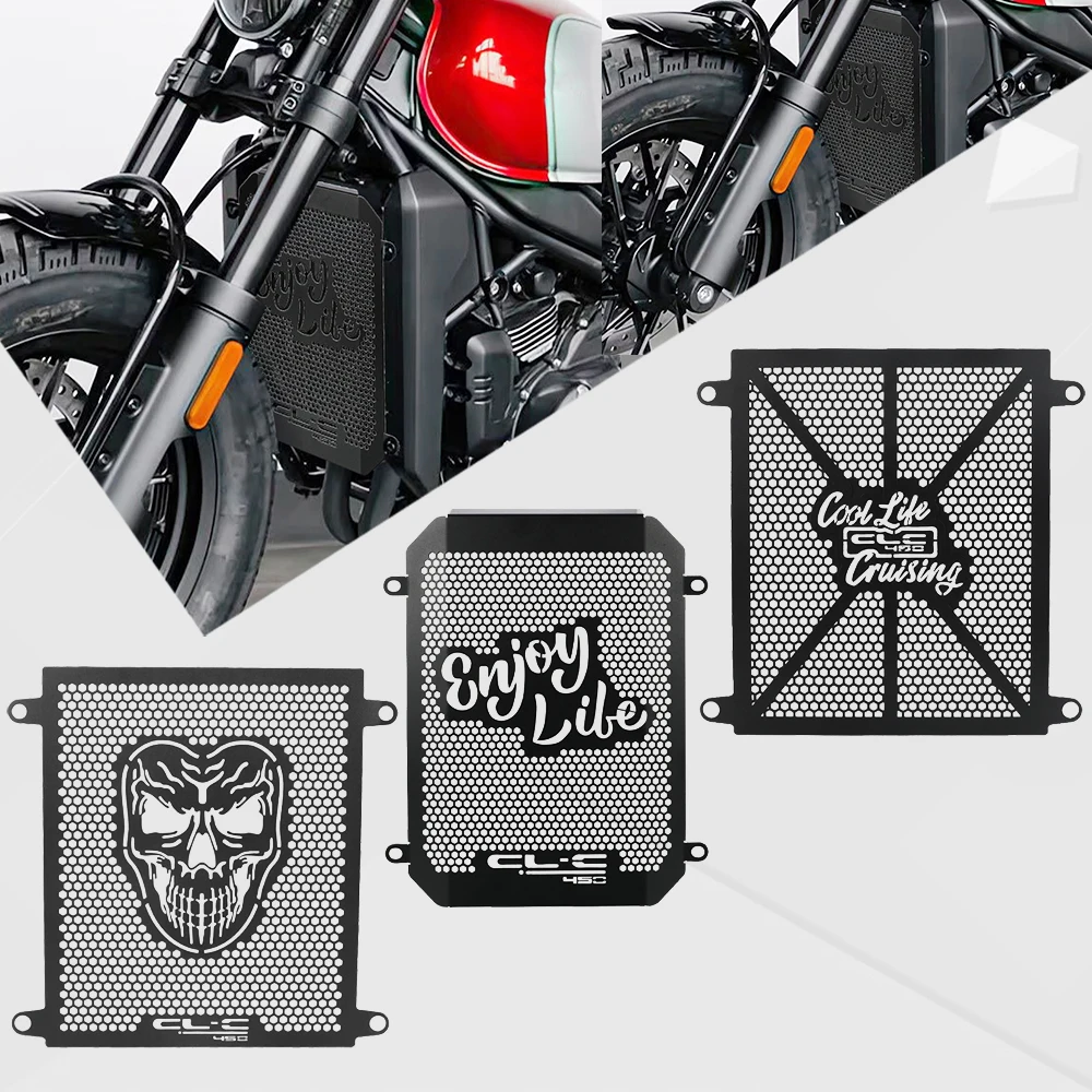 Запчасти для мотоцикла CFMOTO CLC 450 Bobber CL-C 450CL-C решетка радиатора защитная крышка 2023
