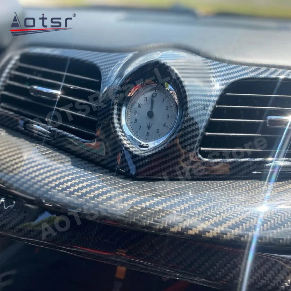 Вентиляционное отверстие из углеродного волокна посередине для Maserati GranTurismo