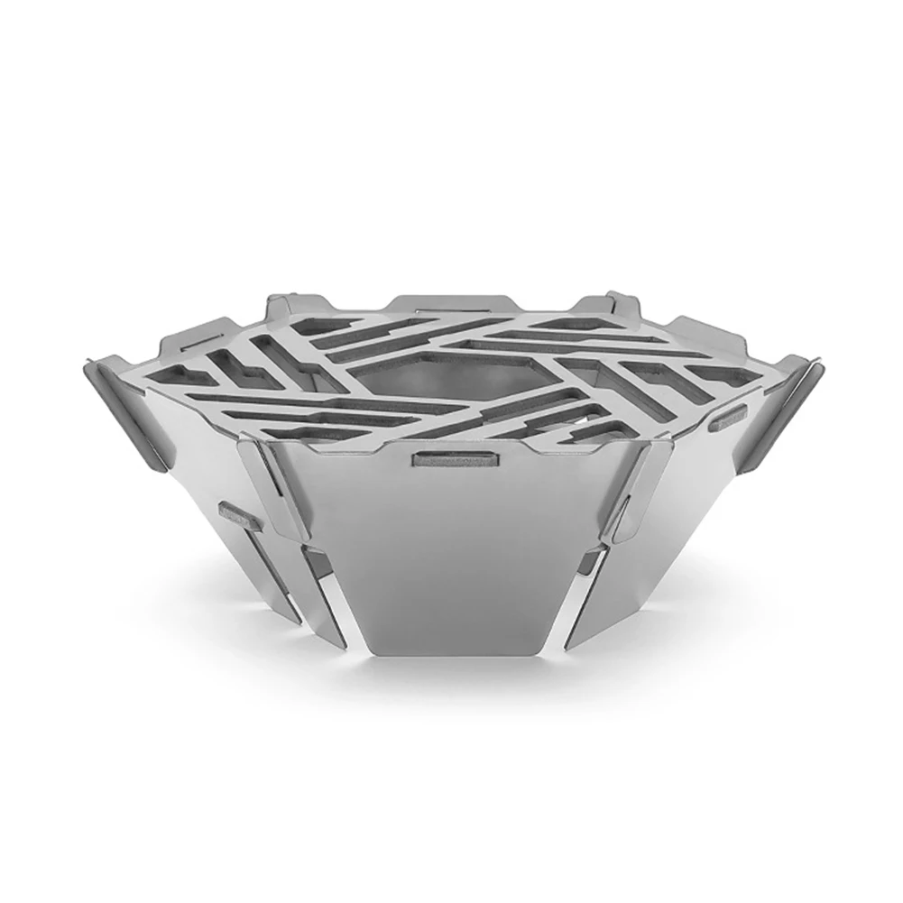 

Outdoor Gas Windproof Camping Stove Wind Shield Stainless Steel Removable Cooking Gas Tank Furnace Wind Shield