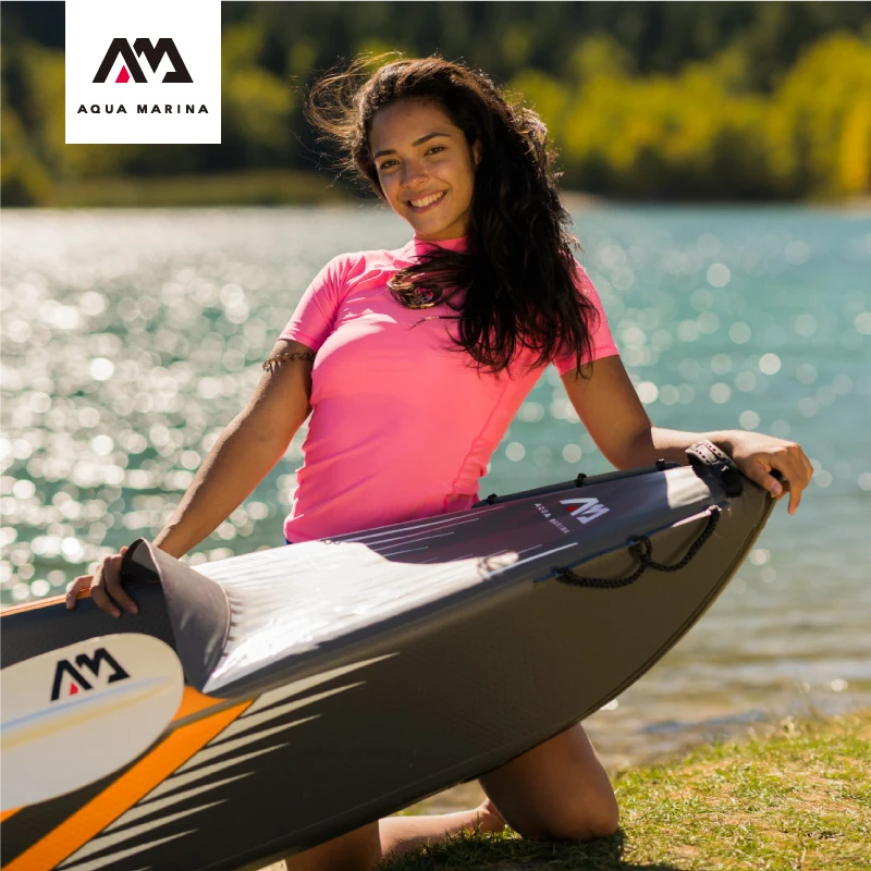 AQUA MARINA TOMAHAWK-Air-K 1/2 человека Каноэ 440*78 см Надувной каяк Высококачественная