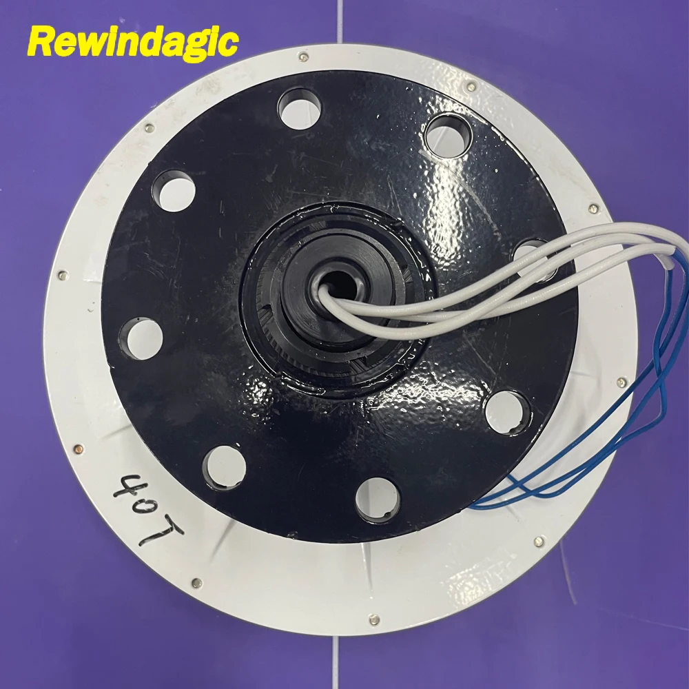 Низкоскоростной 10 кВт 20 24 В 48 96 в 220 неутопленный редкоземельный постоянный