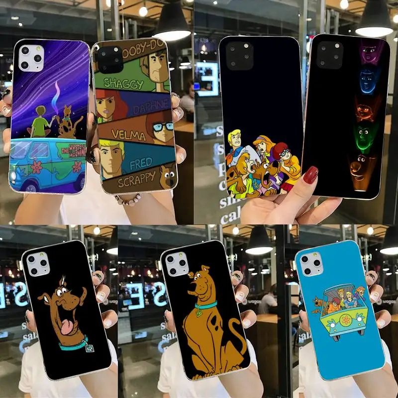 

Scooby Cartoon Doo Dog Phone Case For iphone 13 12 11 Pro Max Mini XS Max 8 7 Plus X SE 2020 XR Silicone Soft cover