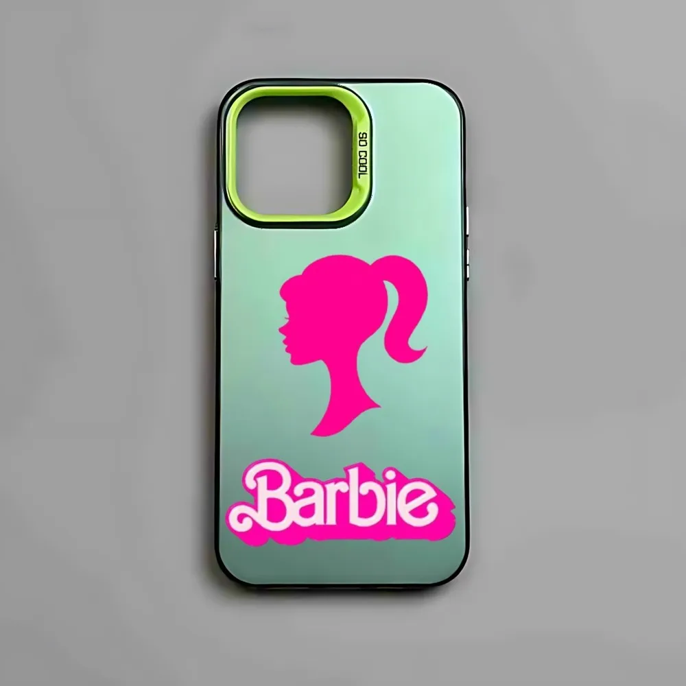 Розовый чехол для телефона B-Barbie Girls D-Disney Samsung S24 S23 S22 S21 S20 S10 FE Note 20 Ultra 5G Lite Plus Candy Back
