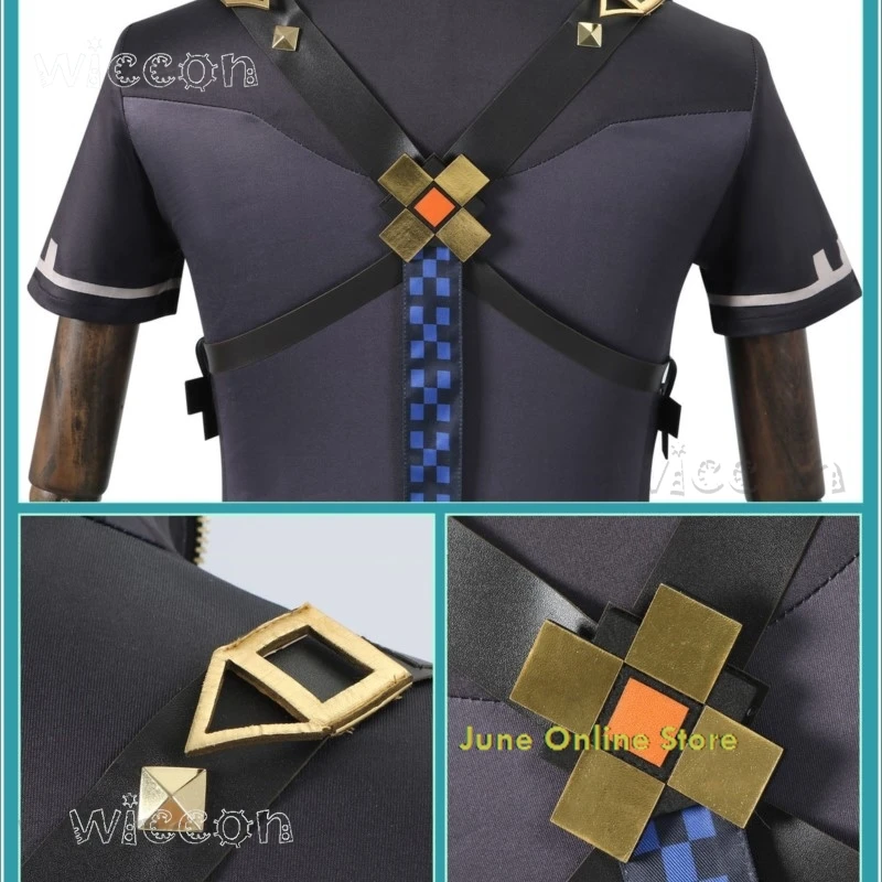 Genshin Impact Kinich Косплей Костюм Парик Игра Мужчины Женщины Natlan Ролевая игра Хэллоуин