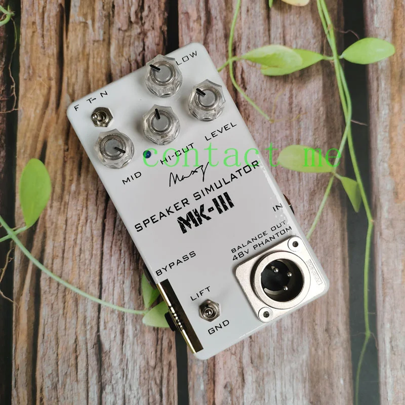 

Симулятор динамика MK III V2, имитация усилителя гитары в шкафу stompbox/DI box для прямого подключения к системам PA
