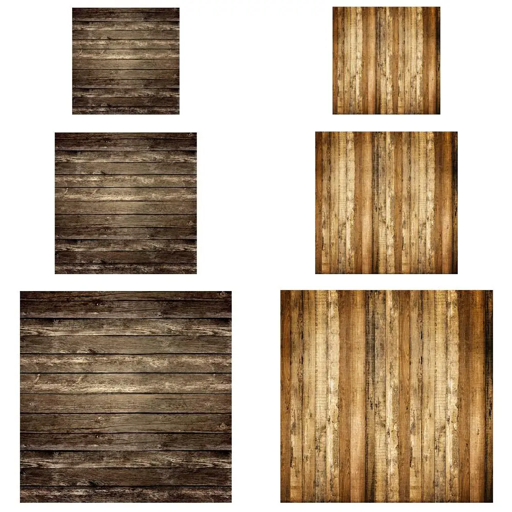 

Photographic Digital Retro Wooden Board Photography Background Cloth Backdrop Studio Video Decor Material Durable Non-Peeling