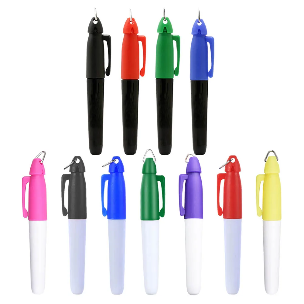 Pen With Hang Hook Drawing Alignment Marks Portable Outdoor Sport Tool For Golfer Gift