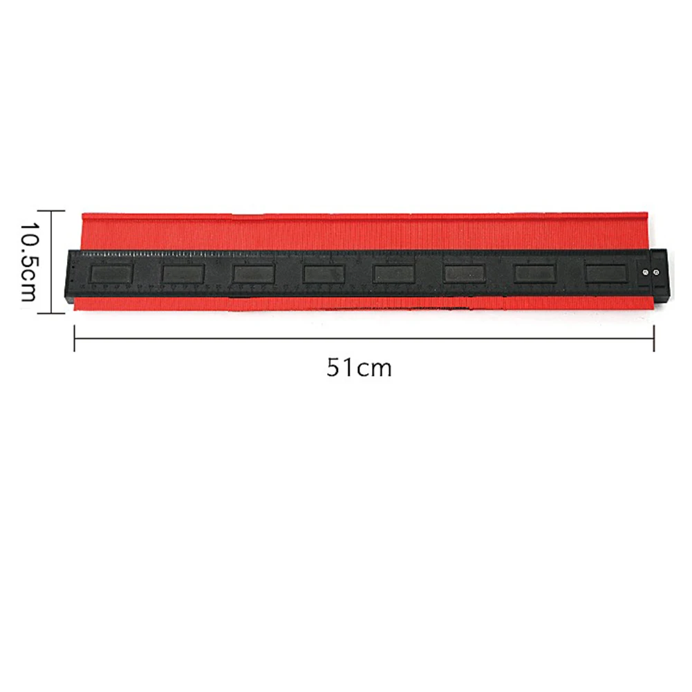 

50CM Car Dent Measuring Tool Car Body Panel Repair Ruler Profile Gauge Contour Car Sheet Metal Ruler