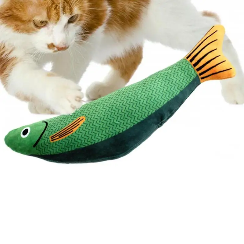

Catnip Toy Kitten Toys With Catnip Moving Cat Kicker Floppy Wiggle Fish For Small Cats Motion Kitten Toy Interactive Cat Chew