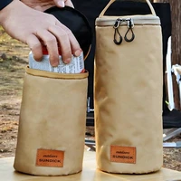 outdoor fuel tank storage bag camping gas lamp protector fuel tank cooking protector storage bag outdoor camping accessories