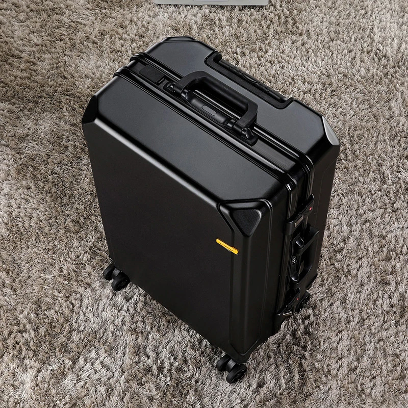 

SOLI2 Charging Fashion Trolley Suitcase Bag Capacity Rolling Aluminum Frame luggage Students Password Travel Case G2130-G2134