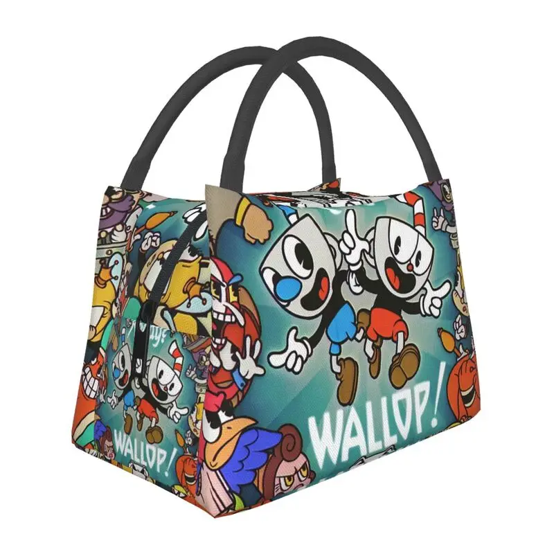 

Лидер продаж, Изолированные сумки для обедов с мультяшным принтом для женщин, переносной термоохладитель, коробка для обедов для больницы и офиса