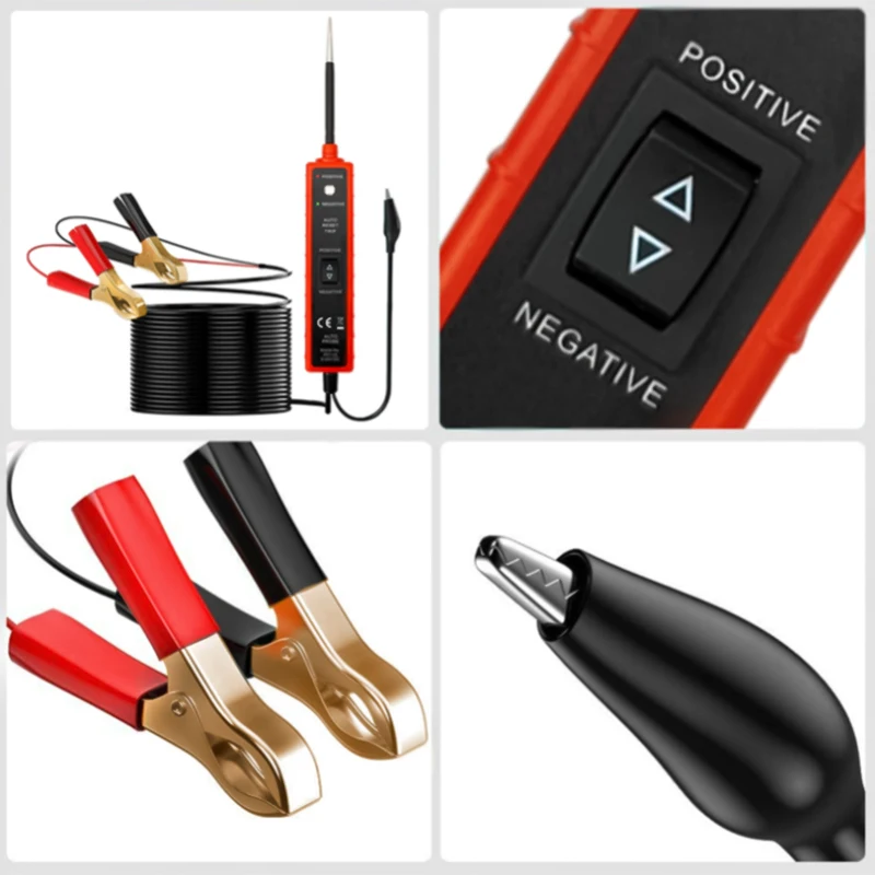 MZ285 Probe Automotive Electric Circuit Tester Car Electrical System Diagnostic Cable Testing Instrument 6-24V |