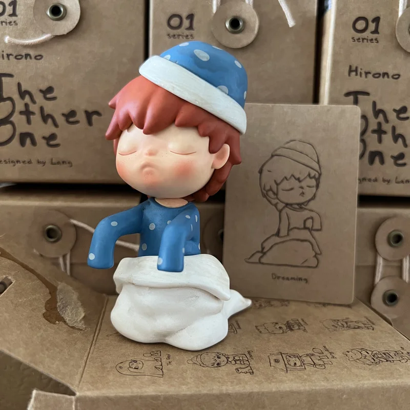 

Hirono Blind Box Series 1 The Other One Anime Figures Xiaoye Boy Pvc Collectible Model Doll Toy Garage Kit Guess Bag Kid Toy