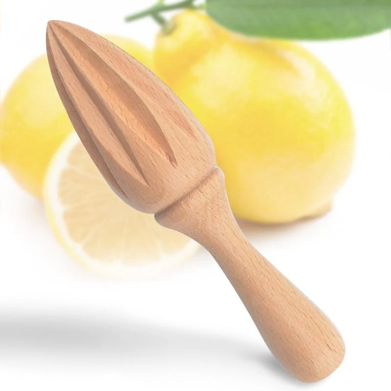1Pcs Wooden Lemon Squeezer Mini Juicer With 2Pcs Storage Boxes Salt Box Bamboo | Herb &amp Spice Tools