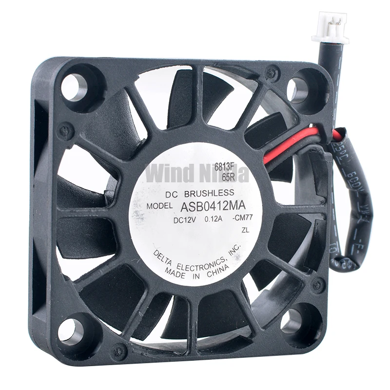 Фото ASB0412MA Осевой вентилятор 4 см х 40 мм 40x40x10 мм DC12V 0,12A 2-контактный охлаждающий вентилятор для импульсного источника питания Компьютерная аппаратная фурнитура Аксессуары №2