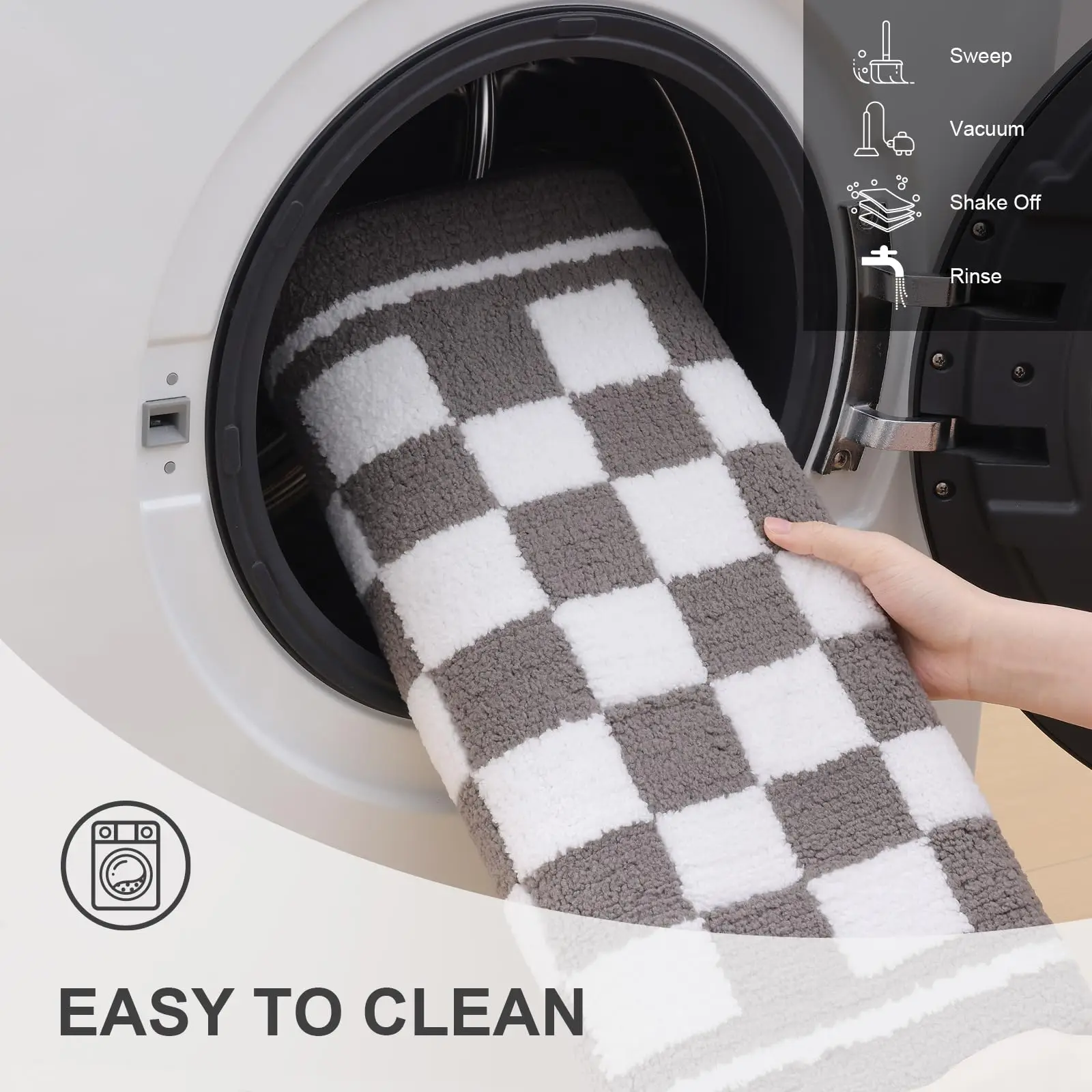 Коврик для внутренней двери Olanly впитывающий грязеотталкивающий напольный