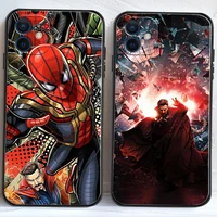 us m marvel avengers phone cases for iphone 11 12 pro max 6s 7 8 plus xs max 12 13 mini x xr se 2020 carcasa soft tpu