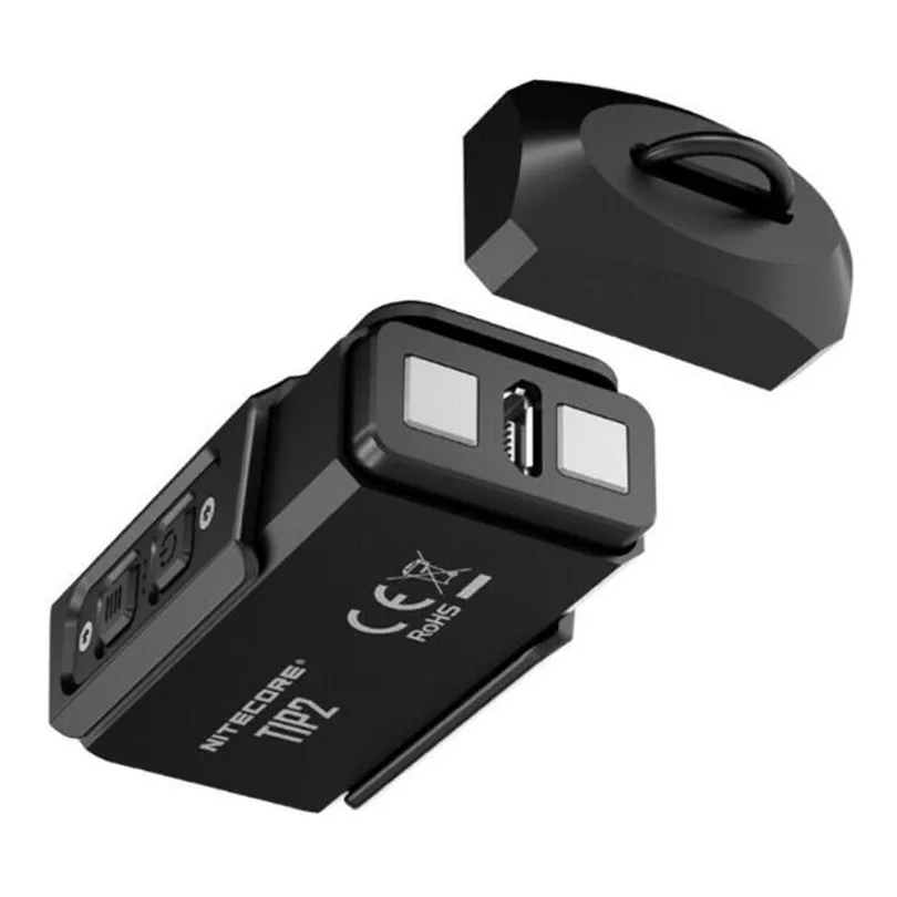 NITECORE TIP2 Flashlight Keychain CREE XP-G3 S3 720 Lumens LED key lamp Powerful Light USB Rechargeable EDC torch with Battery |