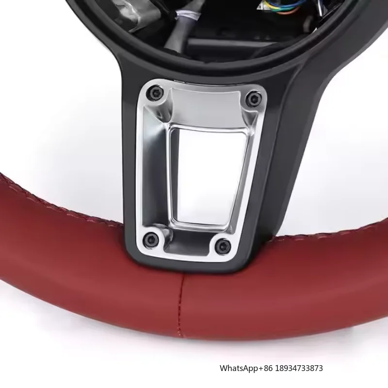 Обновленное полное кожаное рулевое колесо Volant Lenkrad для 911 Boxster 987 996 GT2 Cayenne 957 958 Cayman