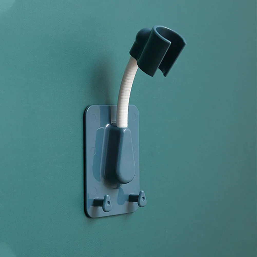 

Shower Head Holder Durable Reusable Removable Silicone Shower Handheld Wall Mount Suction Cup Shower Bracket Bathroom Gadget