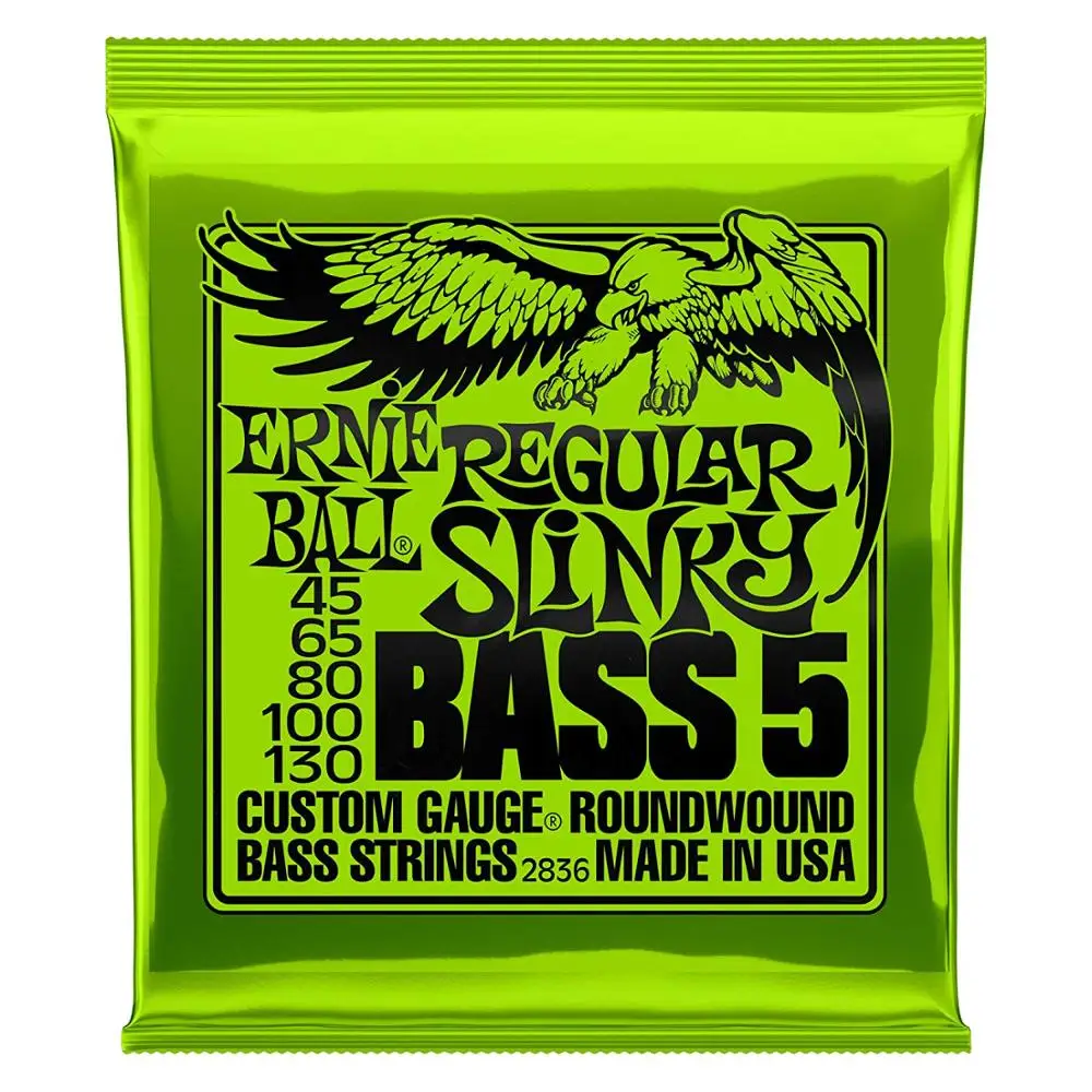 

1 Set EniBall Long Scale Nickel Round Wound 4-String 5-String Electric Bass Strings