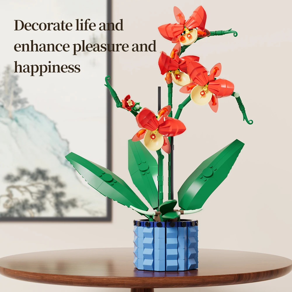 ToylinX букет искусственных цветов набор строительных блоков уникальная