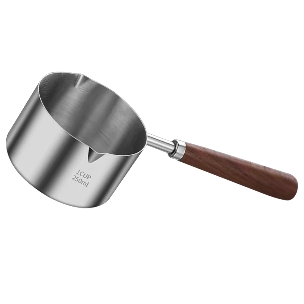 

Steaming Pot Stainless Steel Steamer Butter Melting Stock Sauce Pan Saucepan Pour Spout Oil Boil