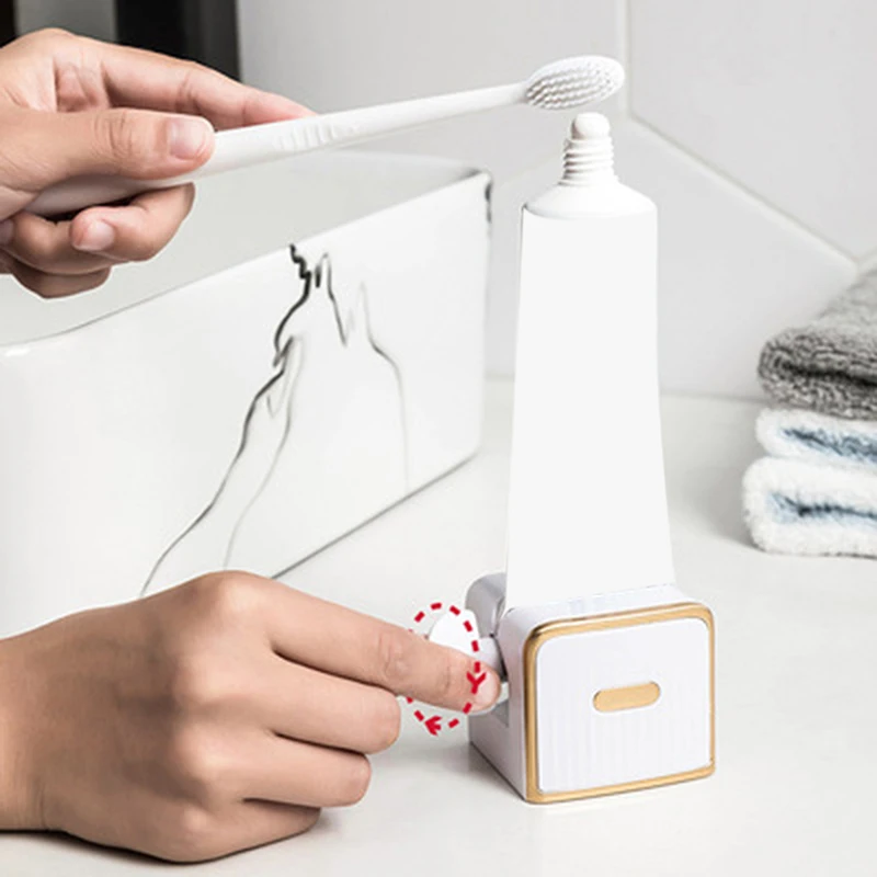 

Bathroom Accessories Toothpaste Device Multifunctional Dispenser Facial Cleanser Squeezer Clips Manual Lazy Tube Squeezer Press