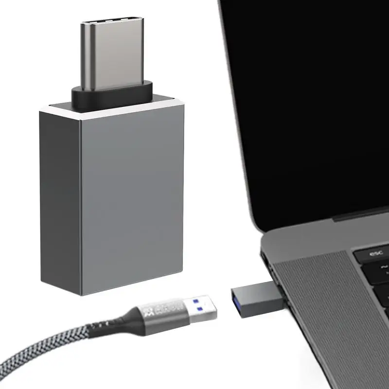 

Высокоскоростной адаптер USB Type-C для передачи данных, двусторонний конвертер, совместимый с зарядным устройством для ПК