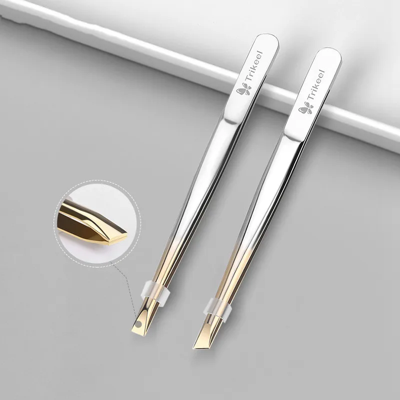 

1 шт., пинцет для бровей, из нержавеющей стали