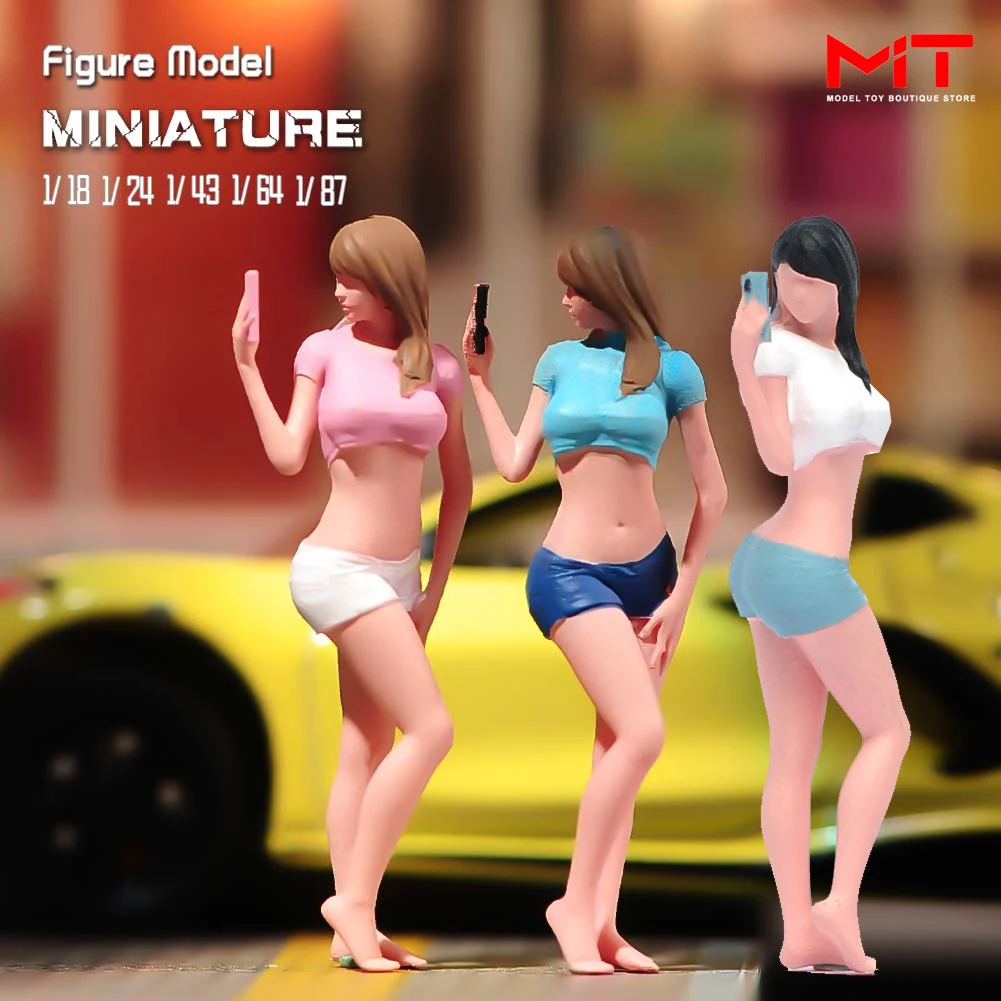 Миниатюрные фигурки девушек ANTSIR 1/87 1/64 1/43 1/24 1/18